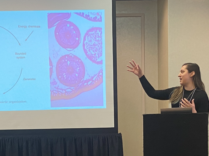 Cassandra presenting at SSPP